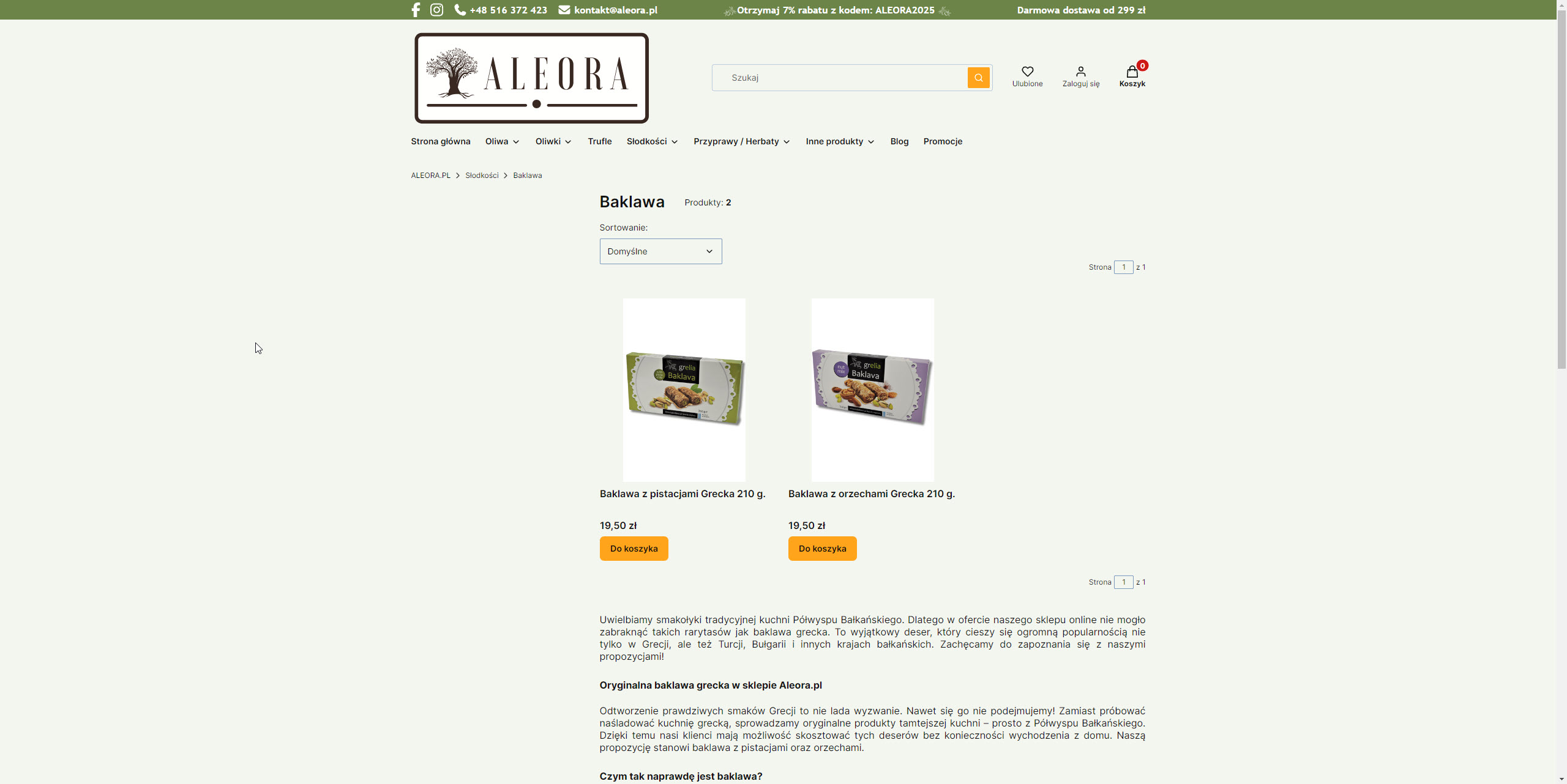 Baklawa grecka - historia deseru, który podbił świat