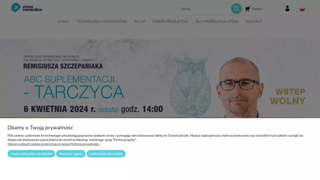 Zrzut ekranu strony