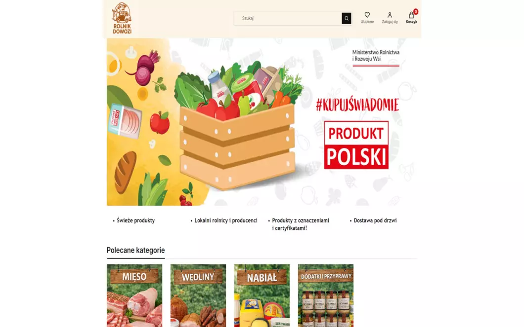 Zrzut ekranu strony