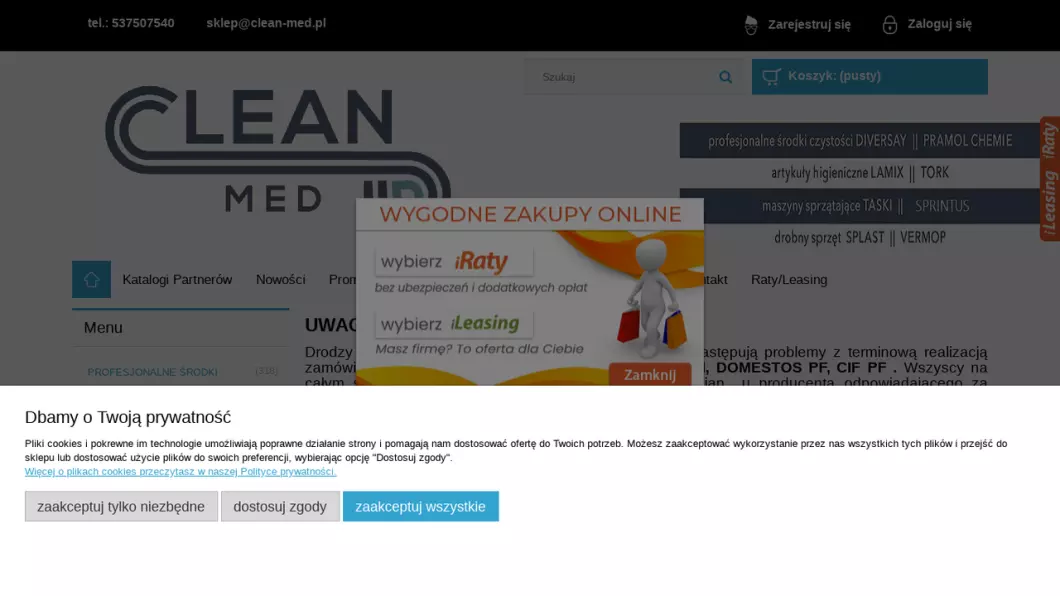 Zrzut ekranu strony